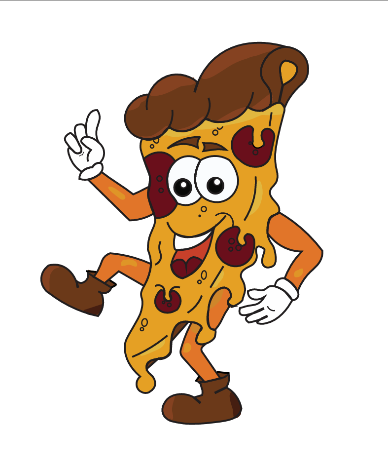 Pizza Man illistration